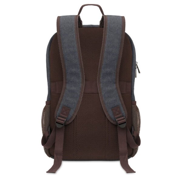 Laptop backpack in canvas gift suppliers A durable canvas laptop backpack designed for everyday use and practicality
