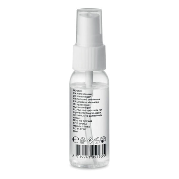30ml hand cleanser spray 5 gift suppliers 30ml hand cleanser spray