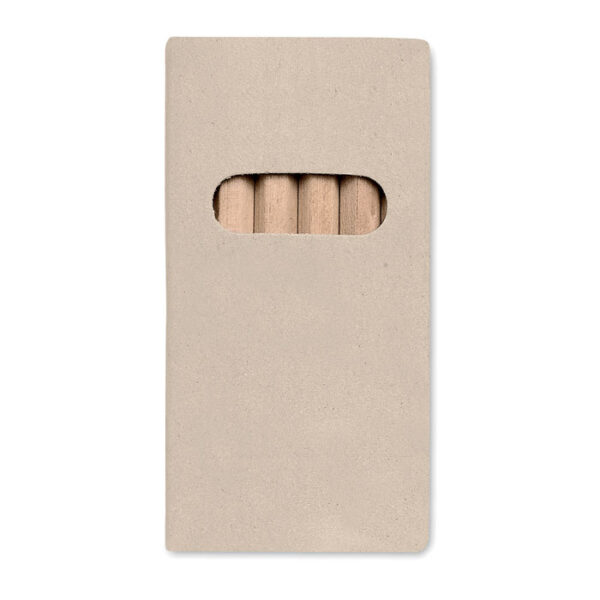 6 coloured pencils in box 2 mustang advertising trading llc