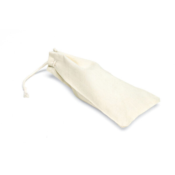 Custom wooden puzzle in cotton pouch