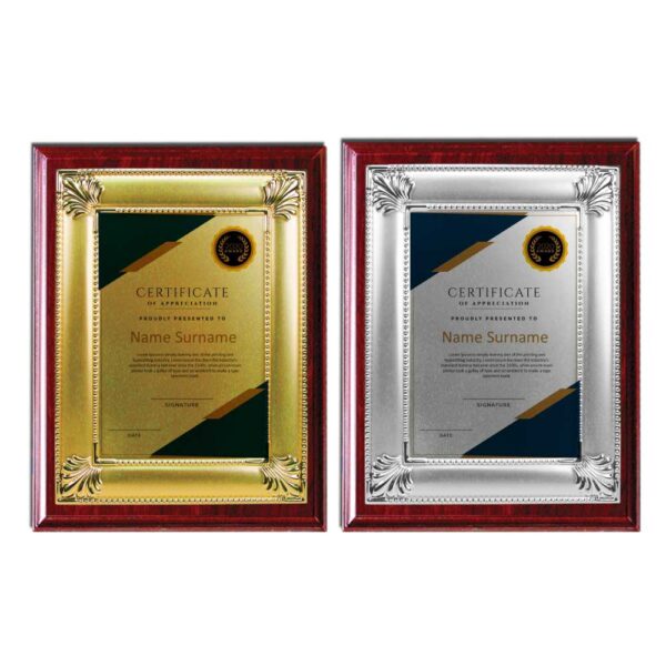 Customized wooden plaque perfect for awards gifts and commemorative displays