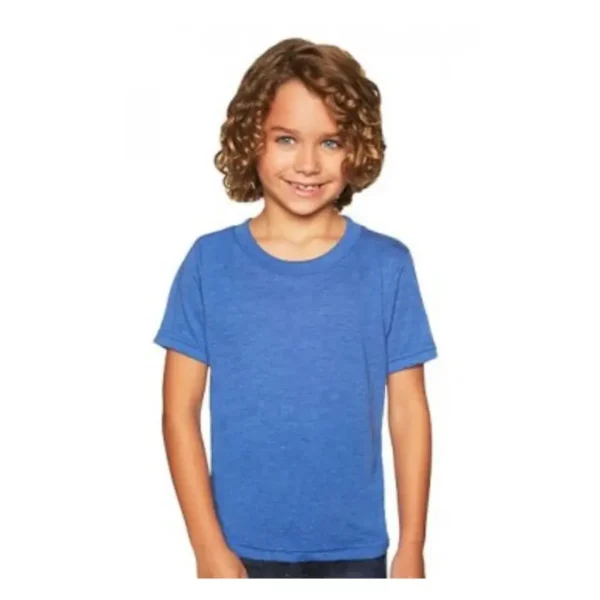 Boys triblend crew tshirt mustang advertising trading llc Boys tri blend crew t shirt