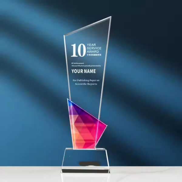 Crystalvshapeawardred mustang advertising trading llc