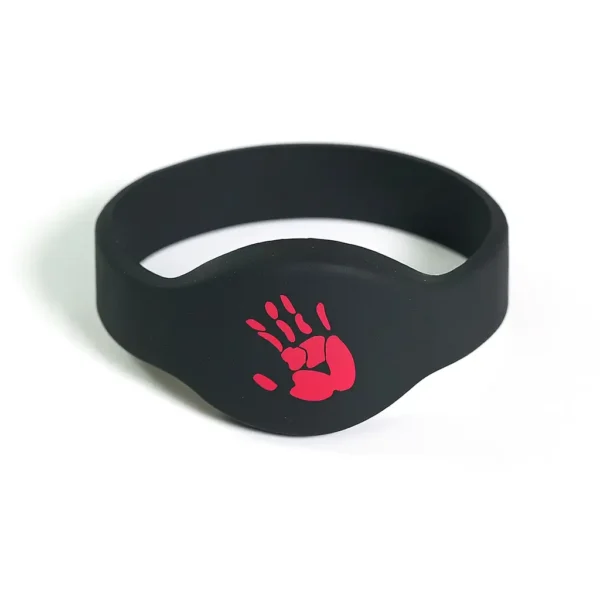 Oval head nfc wristband rfid silicone in uae