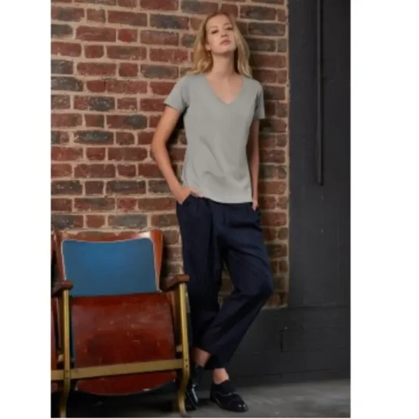 Women v neck organic cotton t shirt in uae mustang advertising trading llc Women v neck organic cotton t shirt in uae