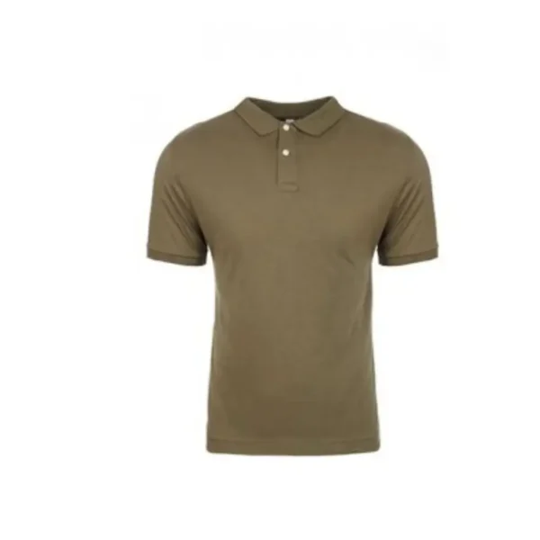 Custom mens slub polo t shirt