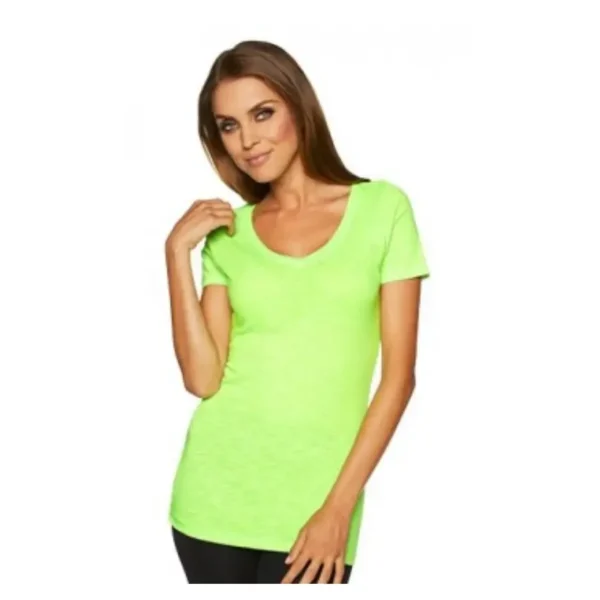 Custom slub v tshirt mustang advertising trading llc Custom slub v t shirt